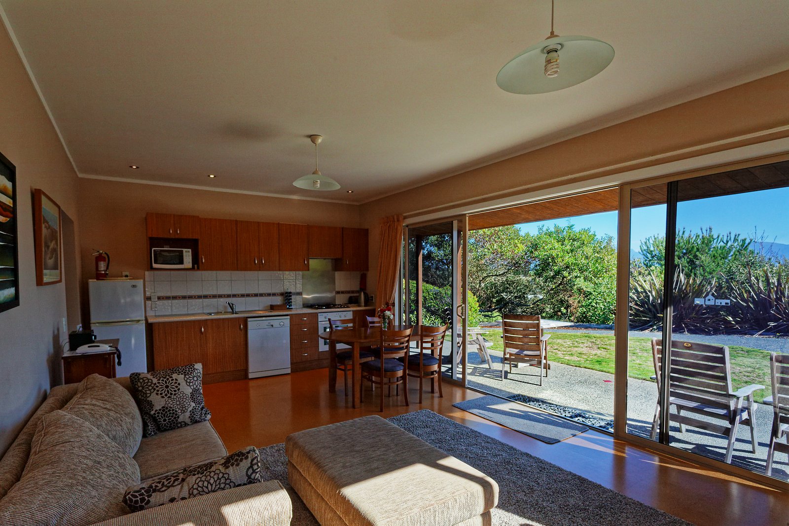 Self-contained holiday accommodation in Ruby Bay